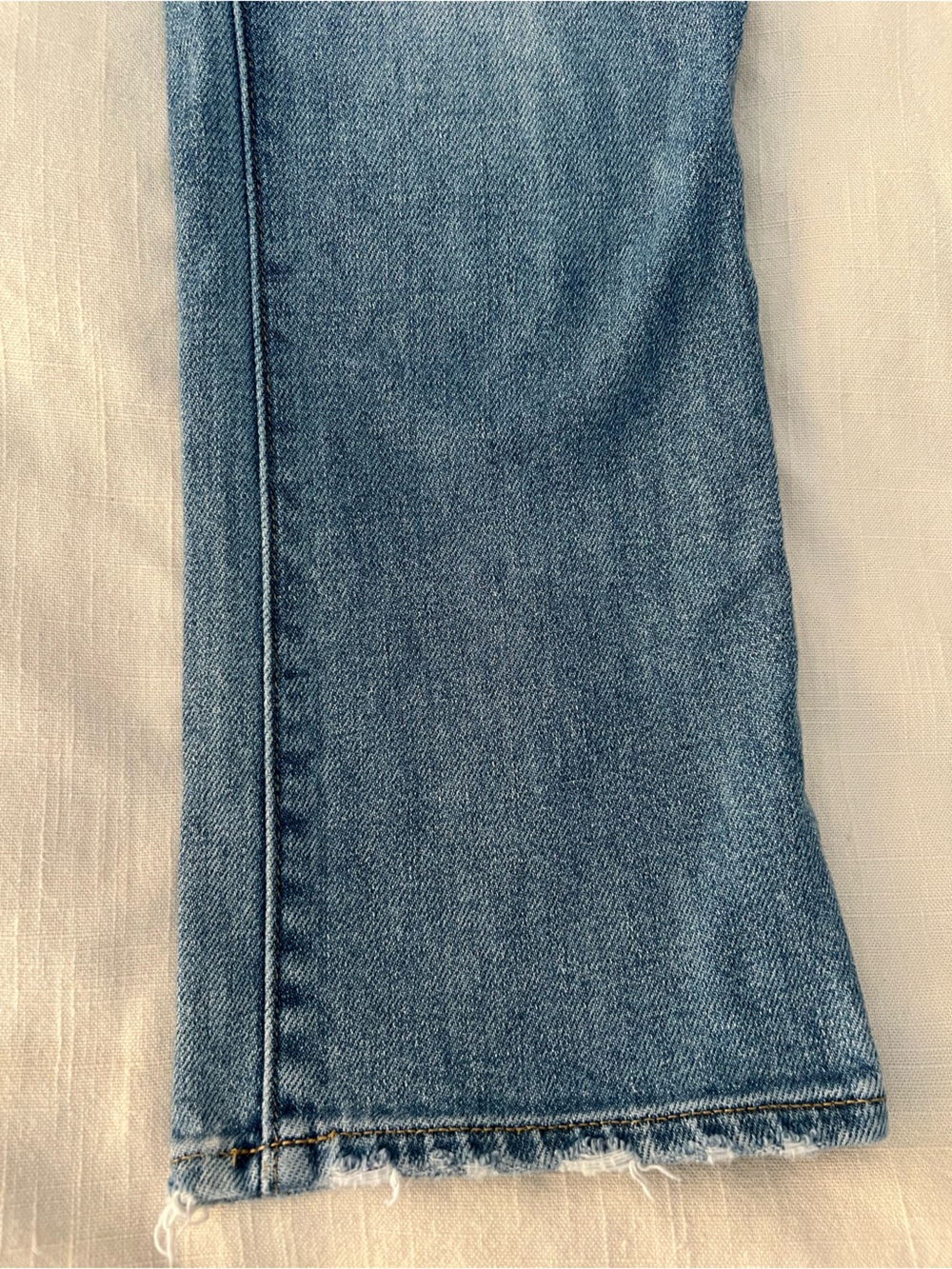 Hatch Light Blue Cropped Maternity Jeans - Picture 4 of 5